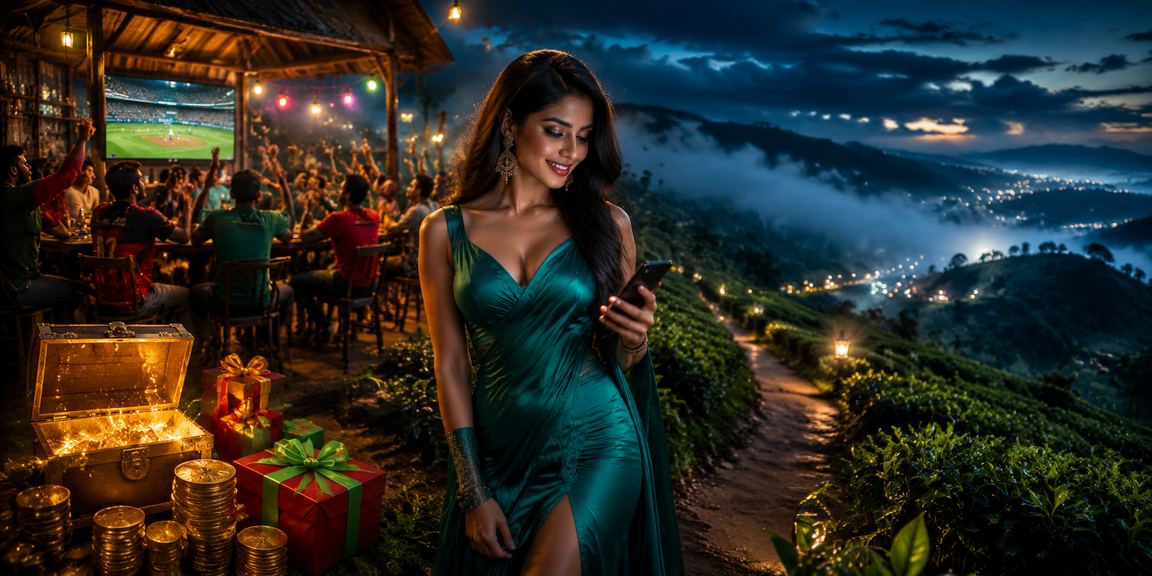 বান্দরবানে চা বাগানের পাশে ক্রিকেট বেটিং বোনাস উপভোগ