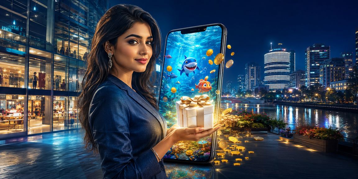 ঢাকায় মোবাইলে ফিশিং গেম উপভোগ করছেন একজন ব্যবহারকারী